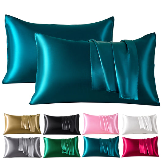 Fundas de almohada satén