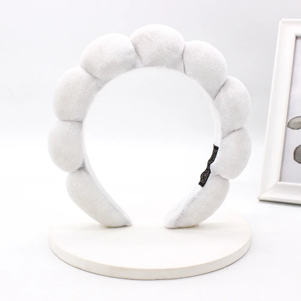 💖 Diadema de esponja para maquillaje y skincare
