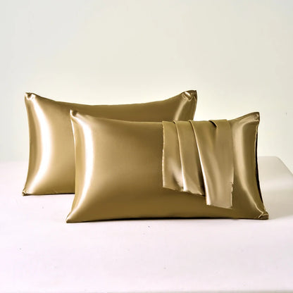 ✨ Fundas de Almohada de Satén Premium – Pack de dos unidades✨