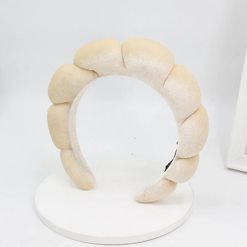 💖 Diadema de esponja para maquillaje y skincare