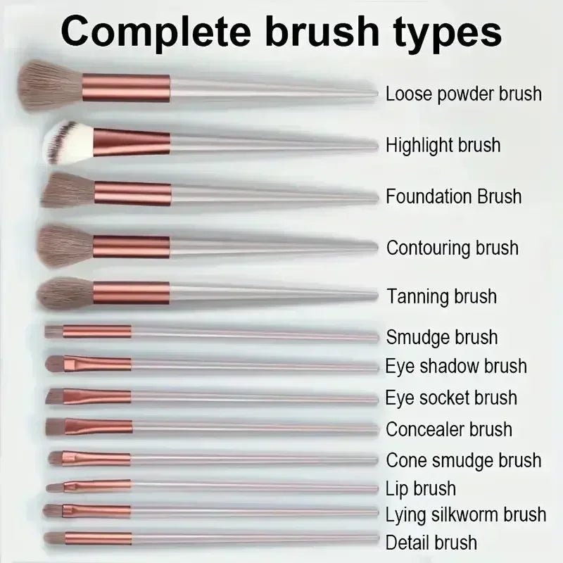 Set de brochas de maquillaje