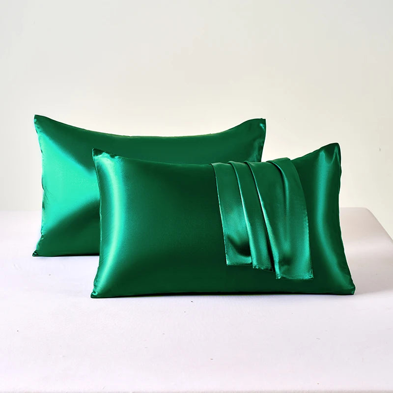✨ Fundas de Almohada de Satén Premium – Pack de dos unidades✨