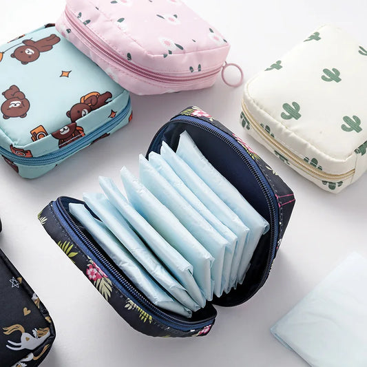 🌸👜 Bolsito para compresas y tampax🌸👜