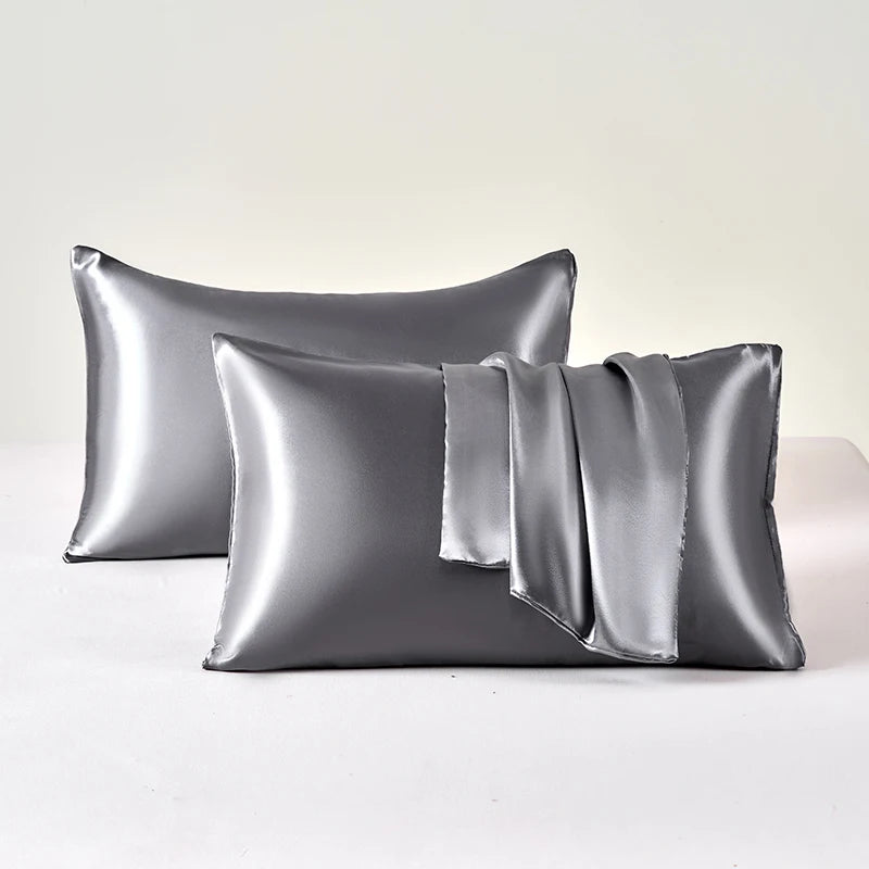 ✨ Fundas de Almohada de Satén Premium – Pack de dos unidades✨
