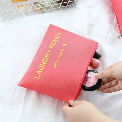 Set de 6 bolsas de almacenamiento de viaje
