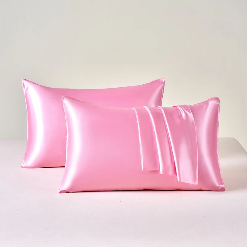 ✨ Fundas de Almohada de Satén Premium – Pack de dos unidades✨