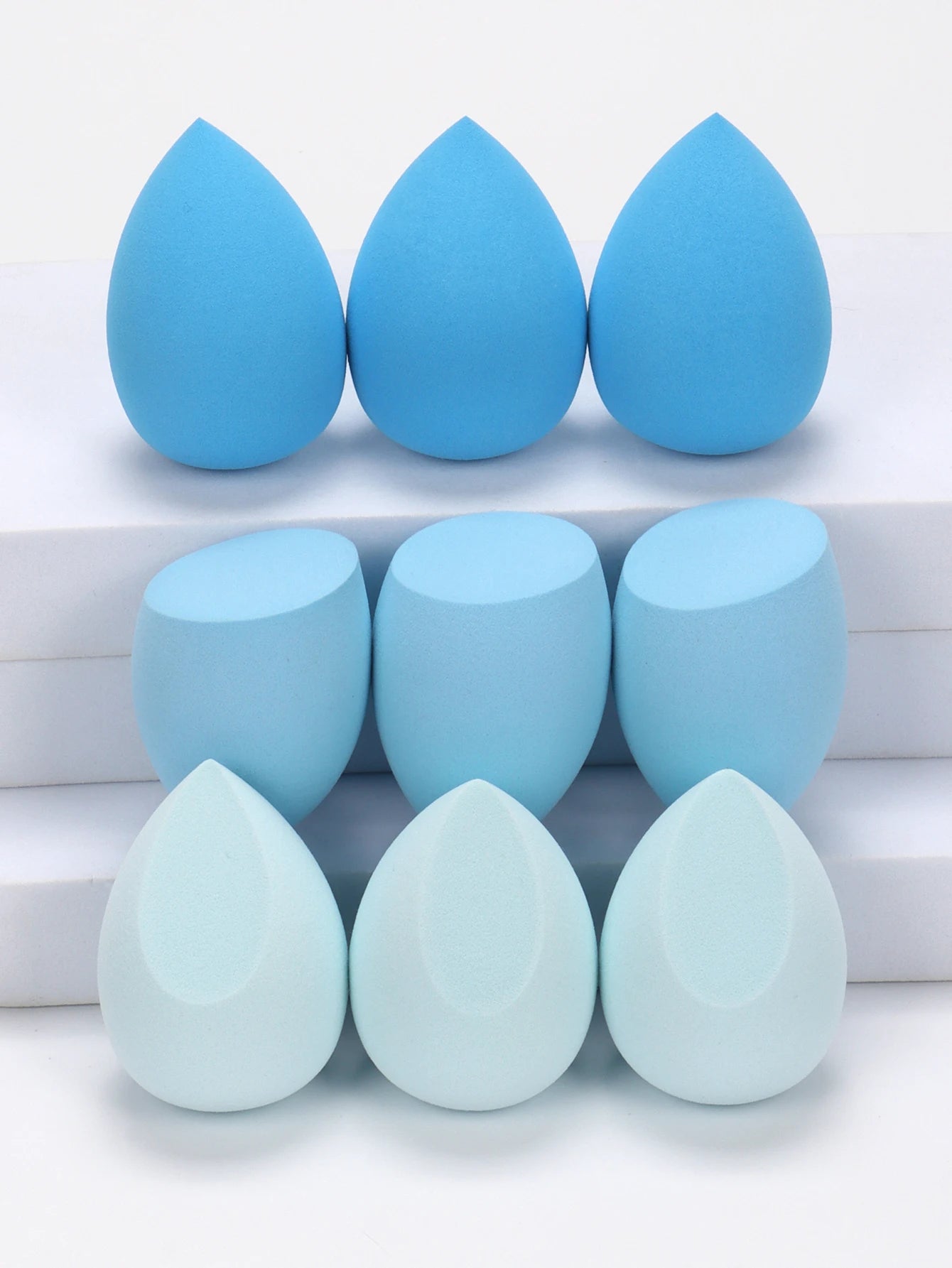 Set de 9 esponjas de maquillaje
