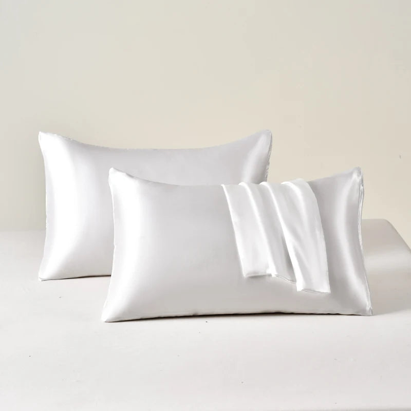 ✨ Fundas de Almohada de Satén Premium – Pack de dos unidades✨