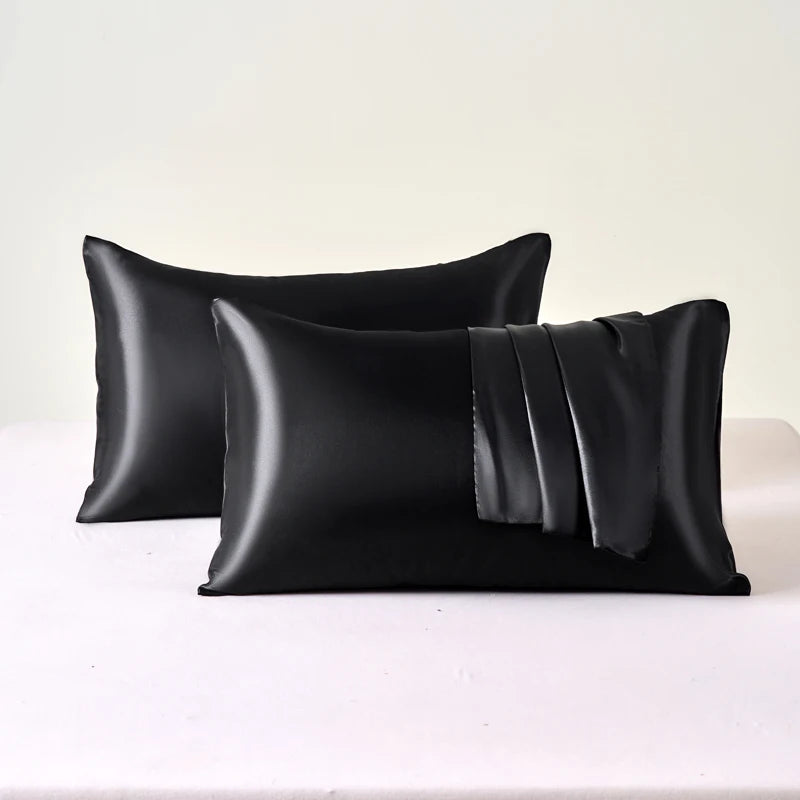 ✨ Fundas de Almohada de Satén Premium – Pack de dos unidades✨