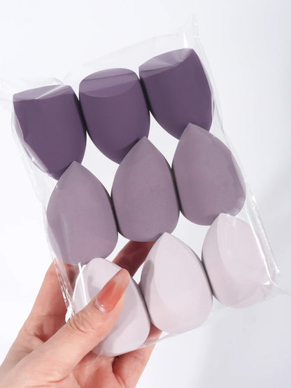 Set de 9 esponjas de maquillaje