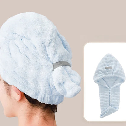 💆♀️✨ Toalla Turbante de Secado Rápido para Cabello ✨💆♀️