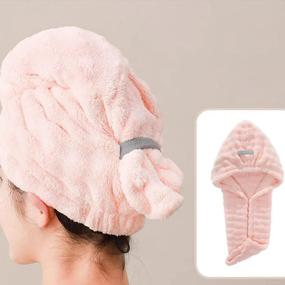 💆♀️✨ Toalla Turbante de Secado Rápido para Cabello ✨💆♀️