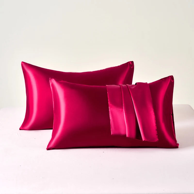 ✨ Fundas de Almohada de Satén Premium – Pack de dos unidades✨