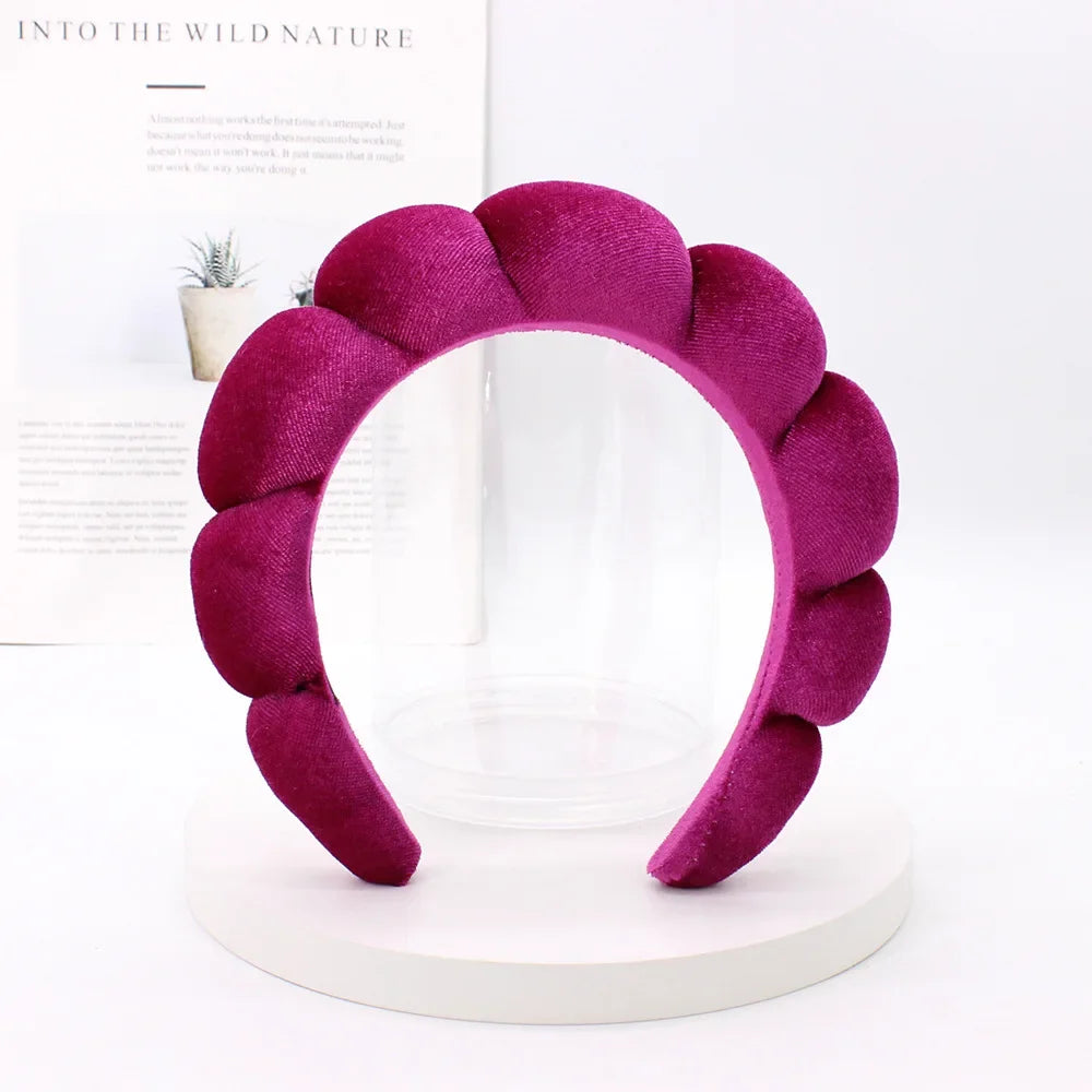 💖 Diadema de esponja para maquillaje y skincare