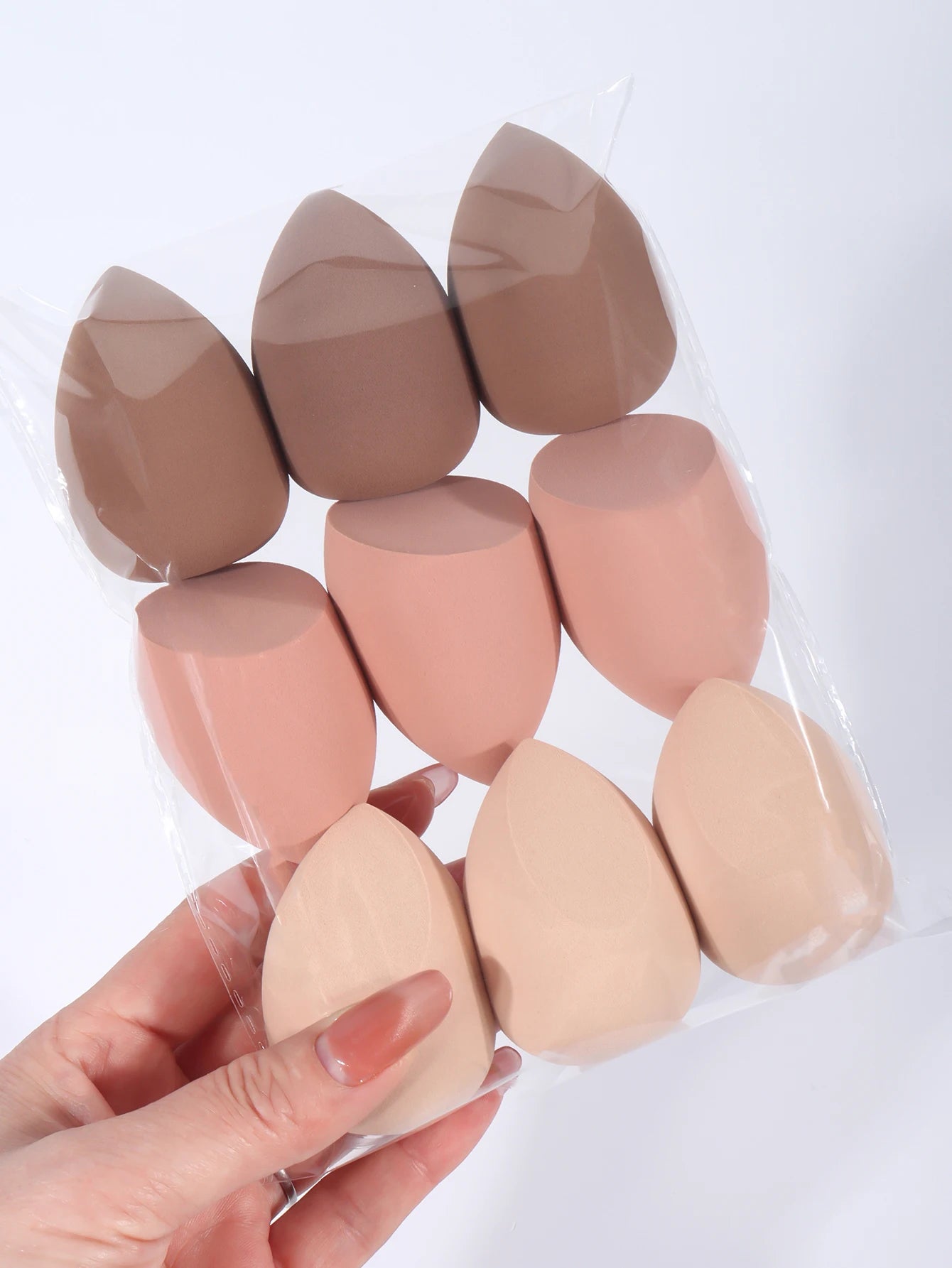 Set de 9 esponjas de maquillaje