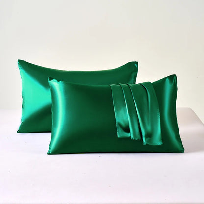 ✨ Fundas de Almohada de Satén Premium – Pack de dos unidades✨