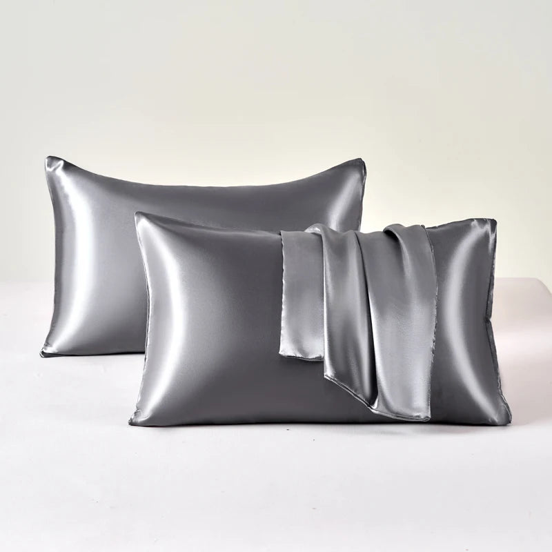 ✨ Fundas de Almohada de Satén Premium – Pack de dos unidades✨