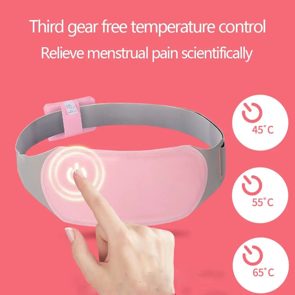 💖 Cinturón Calefactado para Dolores Menstruales y Cólicos
