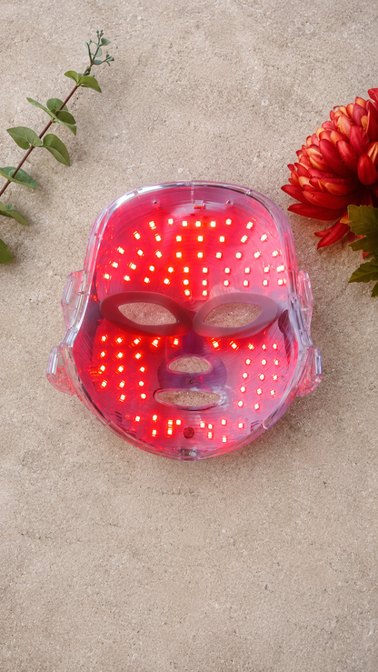 Máscara facial Led