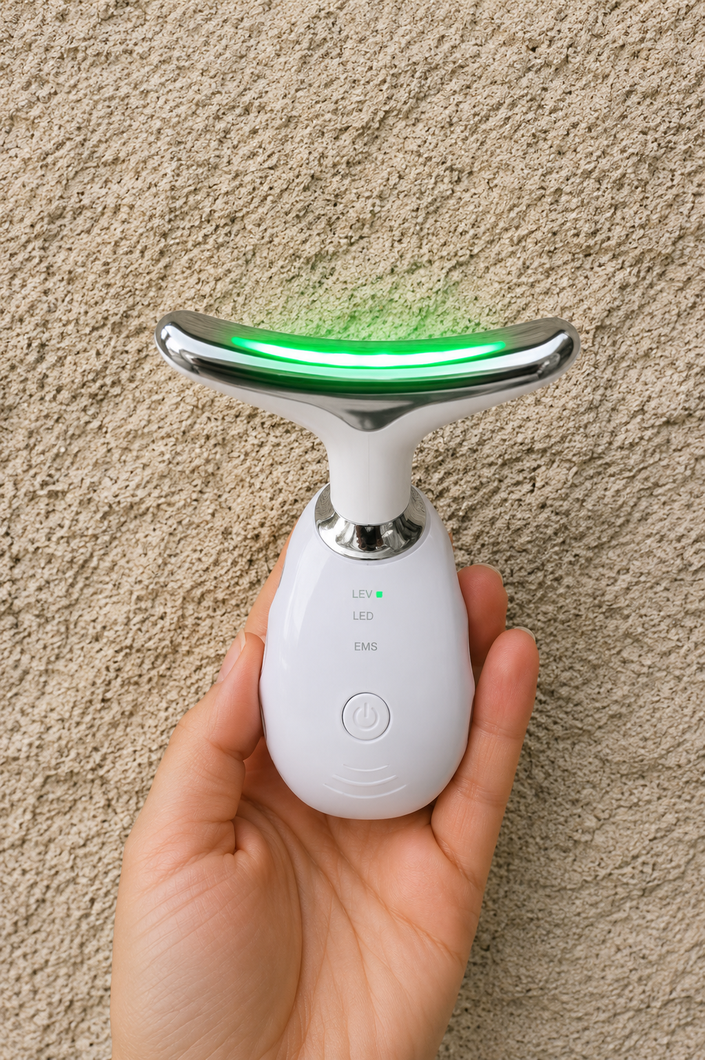 Masajeador Facial con Vibración y Luz LED – Reafirma, Tonifica y Rejuvenece