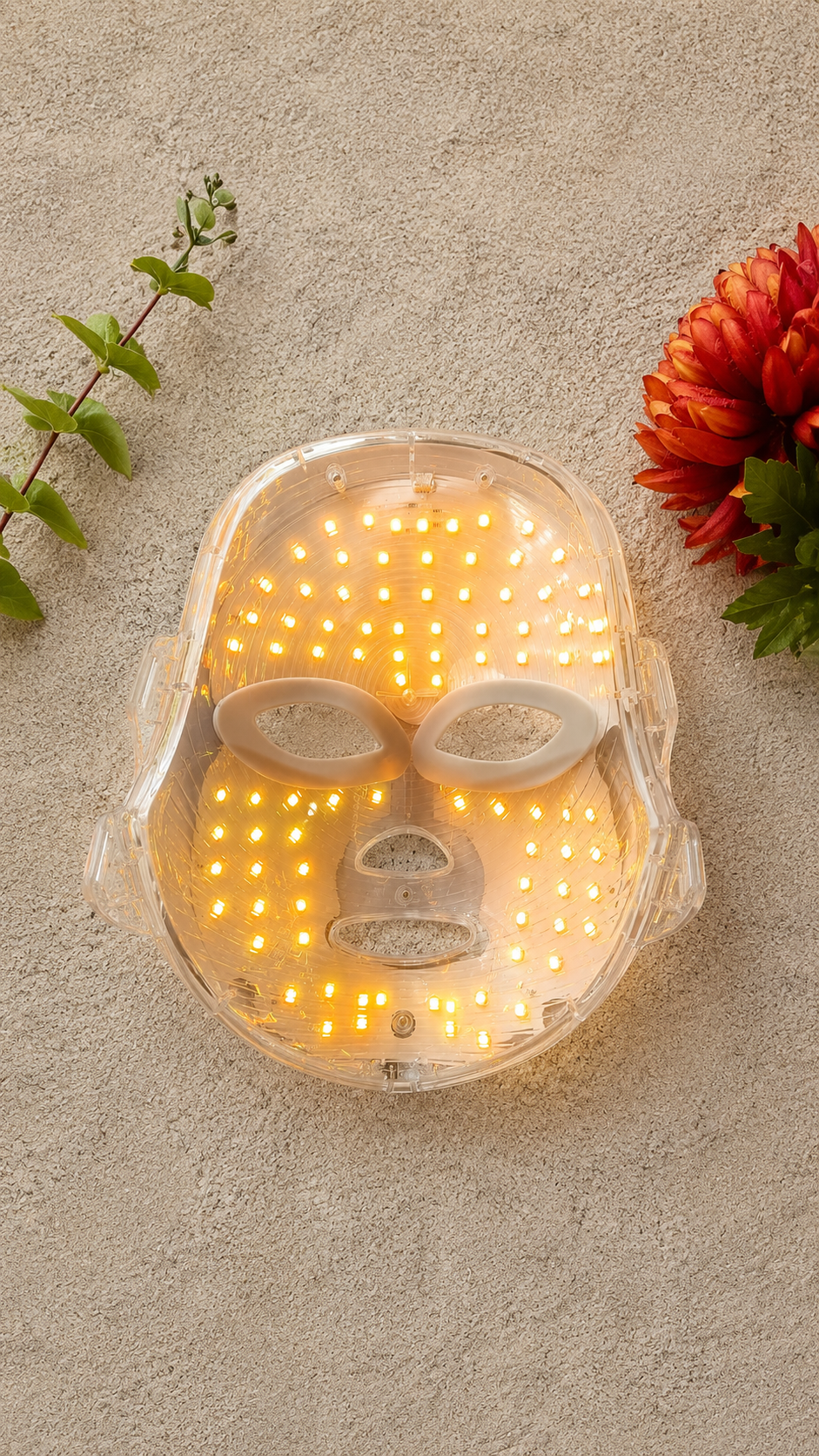 Máscara facial Led