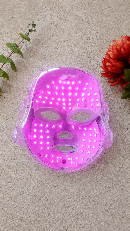 Máscara facial Led