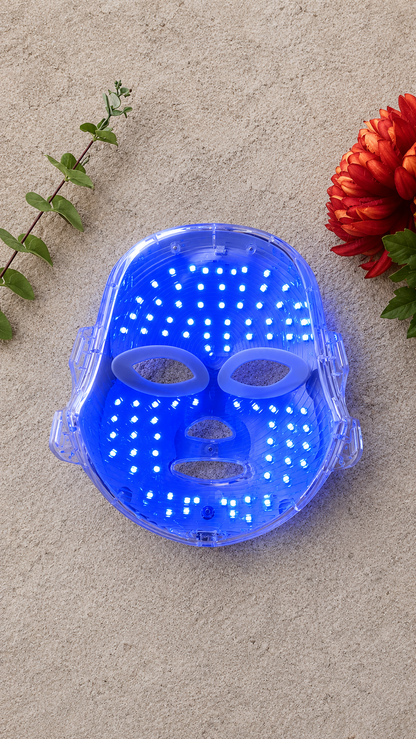 Máscara facial Led