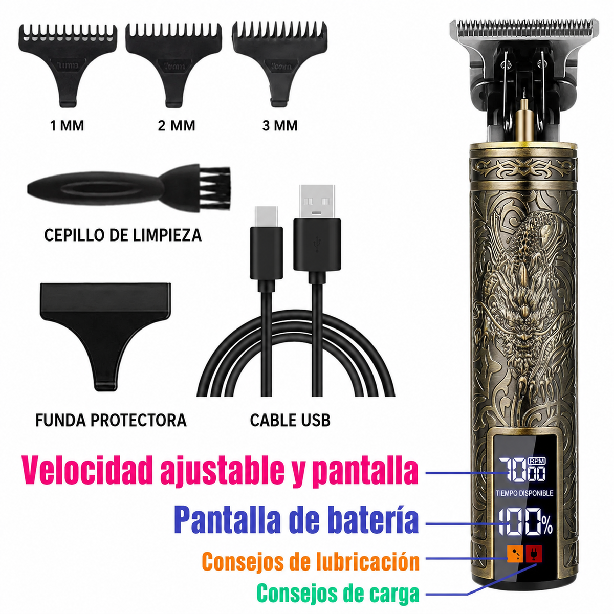 🔥Maquinilla de afeitar Buda Gold