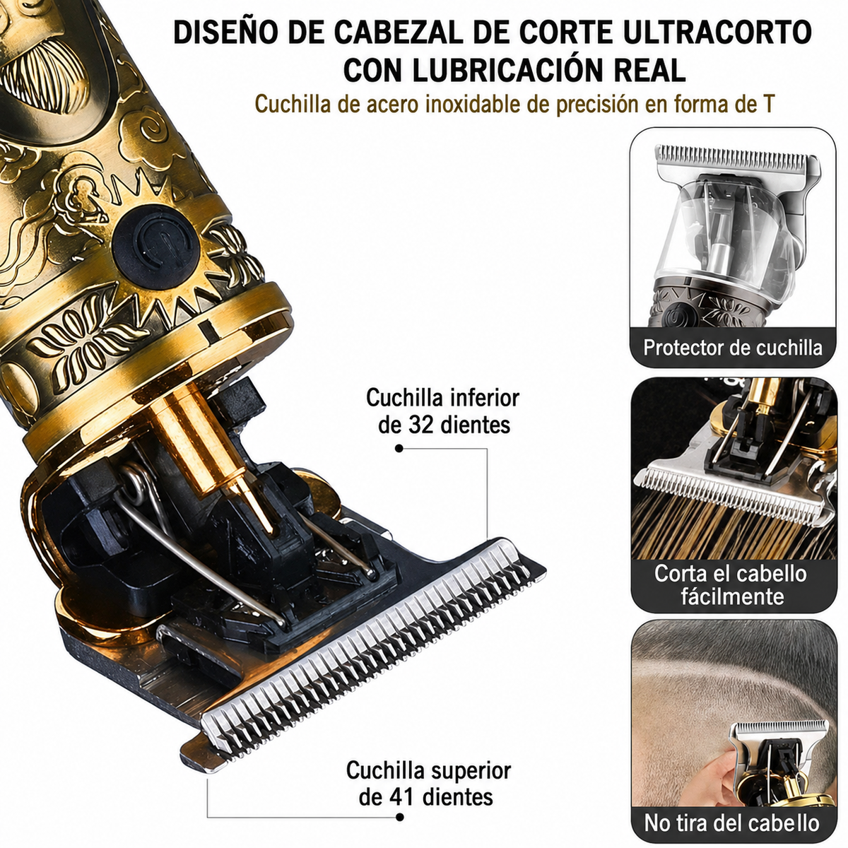 🔥Maquinilla de afeitar Buda Gold