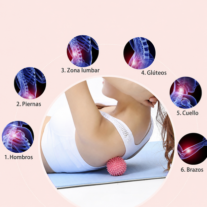 💆♀️✨ Pelota de Masaje para Fascia, Recuperación Muscular y Relajación Corporal ✨💆