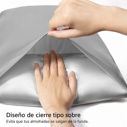 ✨ Fundas de Almohada de Satén Premium – Pack de dos unidades✨