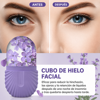 ❄️✨ Molde Facial de Hielo para Skincare ✨❄️