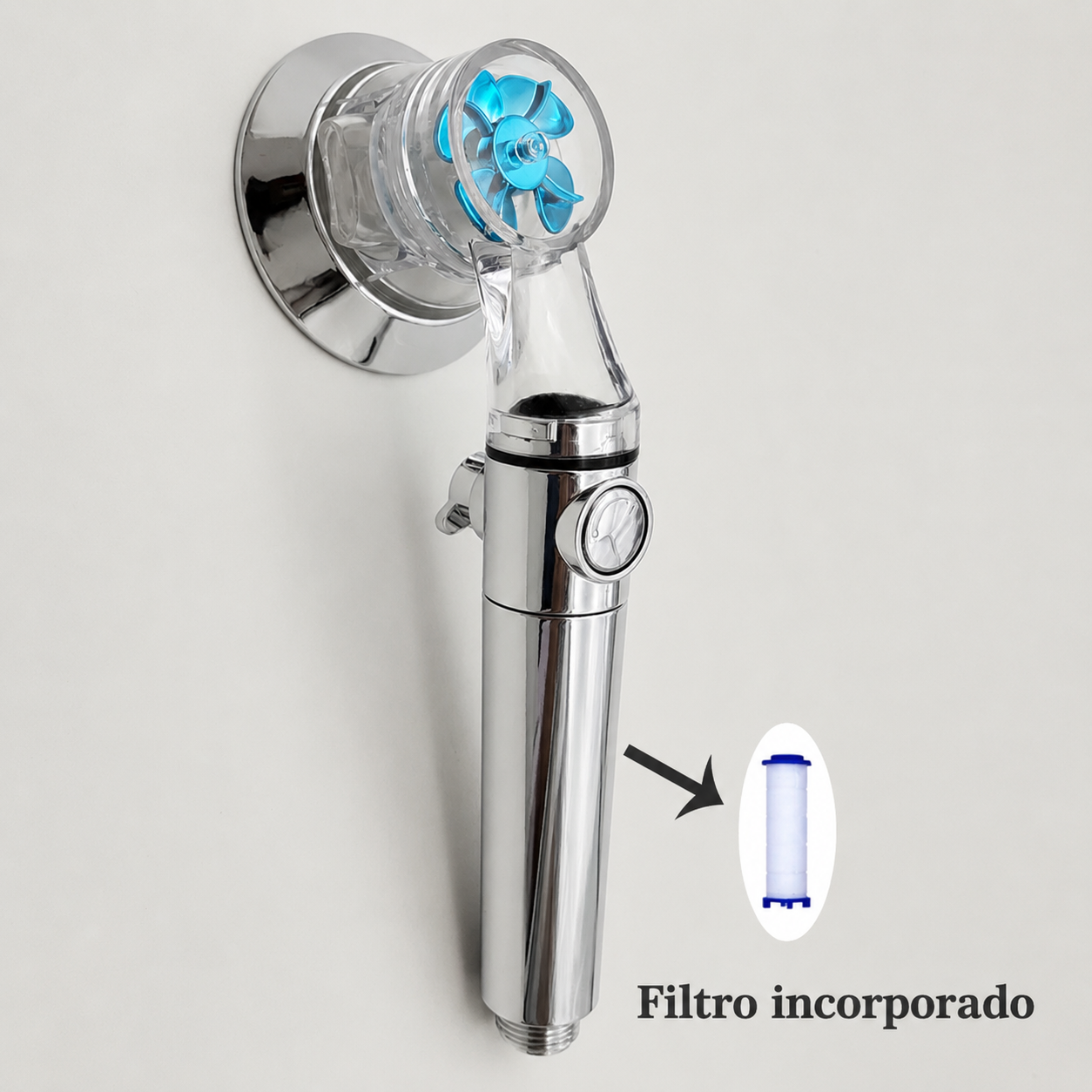 🚿 Ducha Hélice Descalcificadora