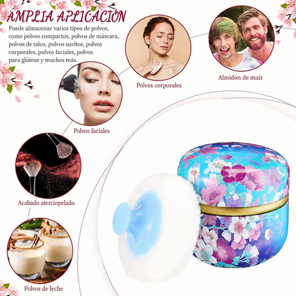 ✨ Polvera con Borla Aplicadora ✨