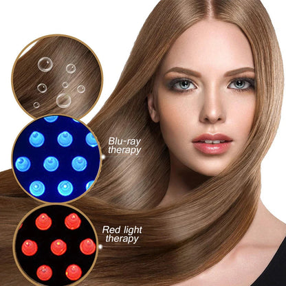 💆Cepillo anticaída con luz infrarroja y vibración